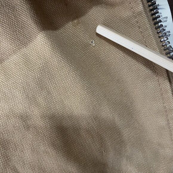 Walls Ranch Wear Barn Jacket Mens Sz XLT Beige Brown Pockets VTG -‎ SEE NOTES - Picture 9 of 11